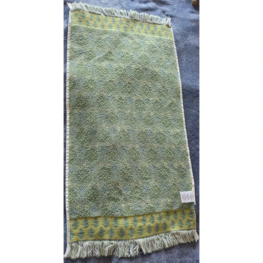 Anthropologie Floral Cotton Hand Towel Multi-Color Made in Portugal 30in